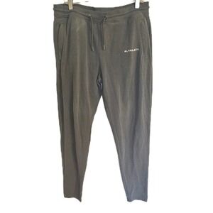 Mens Aphalete Jogger Size XL Gray Drawstring pockets